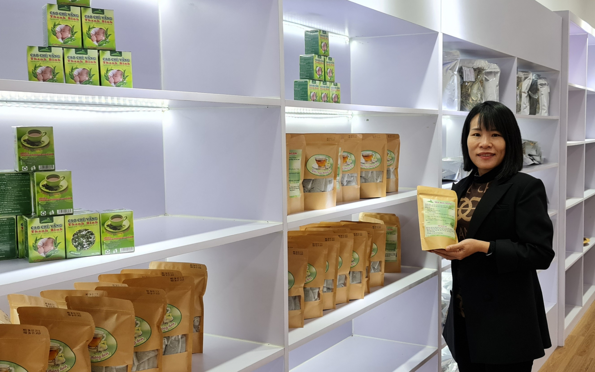 Sản phẩm cà gai leo của HTX Sản xuất cây dược liệu sạch và kinh doanh nông nghiệp xã Cự Nẫm (Bố Trạch) vừa được công nhận đạt OCOP 4 sao.