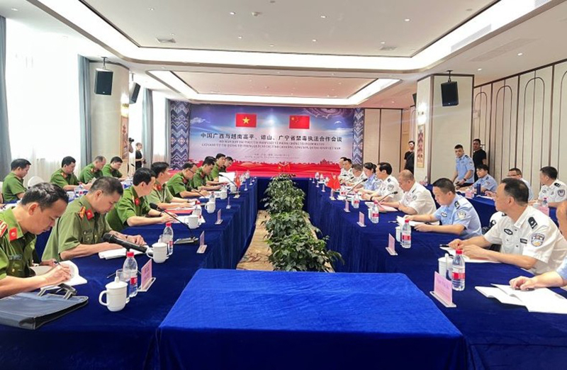 Các đại biểu tham dự hội đàm.