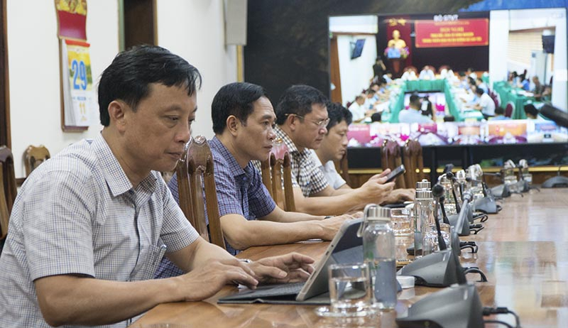Các đại biểu dự hội nghị