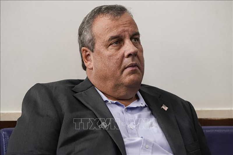 Cựu Thống đốc bang New Jersey Chris Christie tại cuộc họp báo ở Washington, DC, Mỹ, ngày 27/9/2020. Ảnh tư liệu: AFP/TTXVN