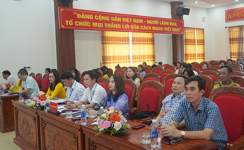 Các đại biểu tham dự tại hội thi.