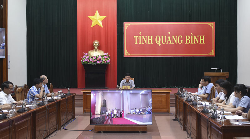 Phó Chủ tịch UBND tỉnh Hồ An Phong, chủ trì lễ phát động tại điểm cầu Quảng Bình