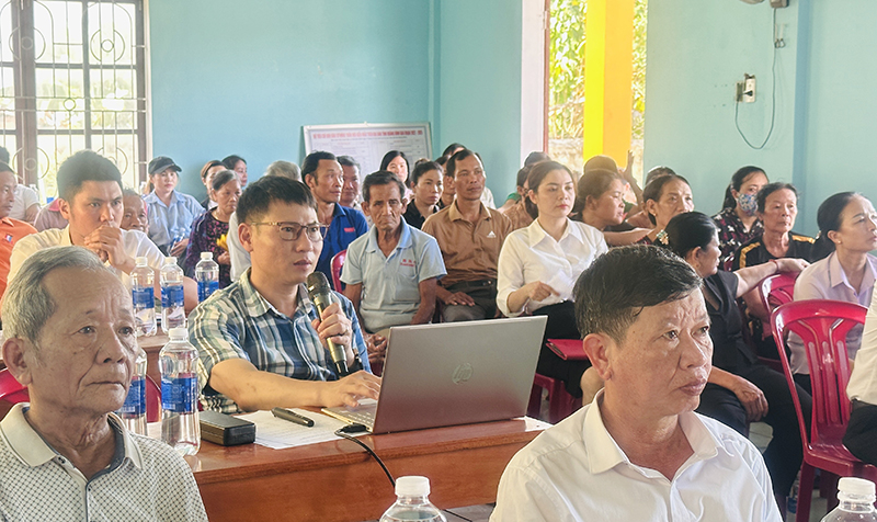 Tổng Giám đốc Công ty cổ phần vật liệu xây dựng Việt Nam trình bày nội dung chi tiết Quy hoạch.