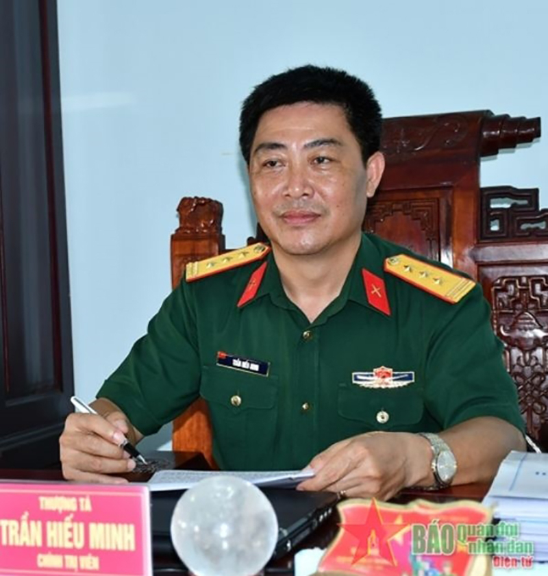  Thượng tá Trần Hiếu Minh. 