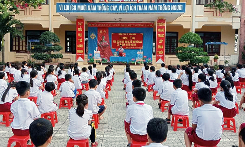 Phong trào khuyến học, khuyến tài góp phần nâng cao chất lượng giáo dục, đào tạo trên địa bàn huyện.