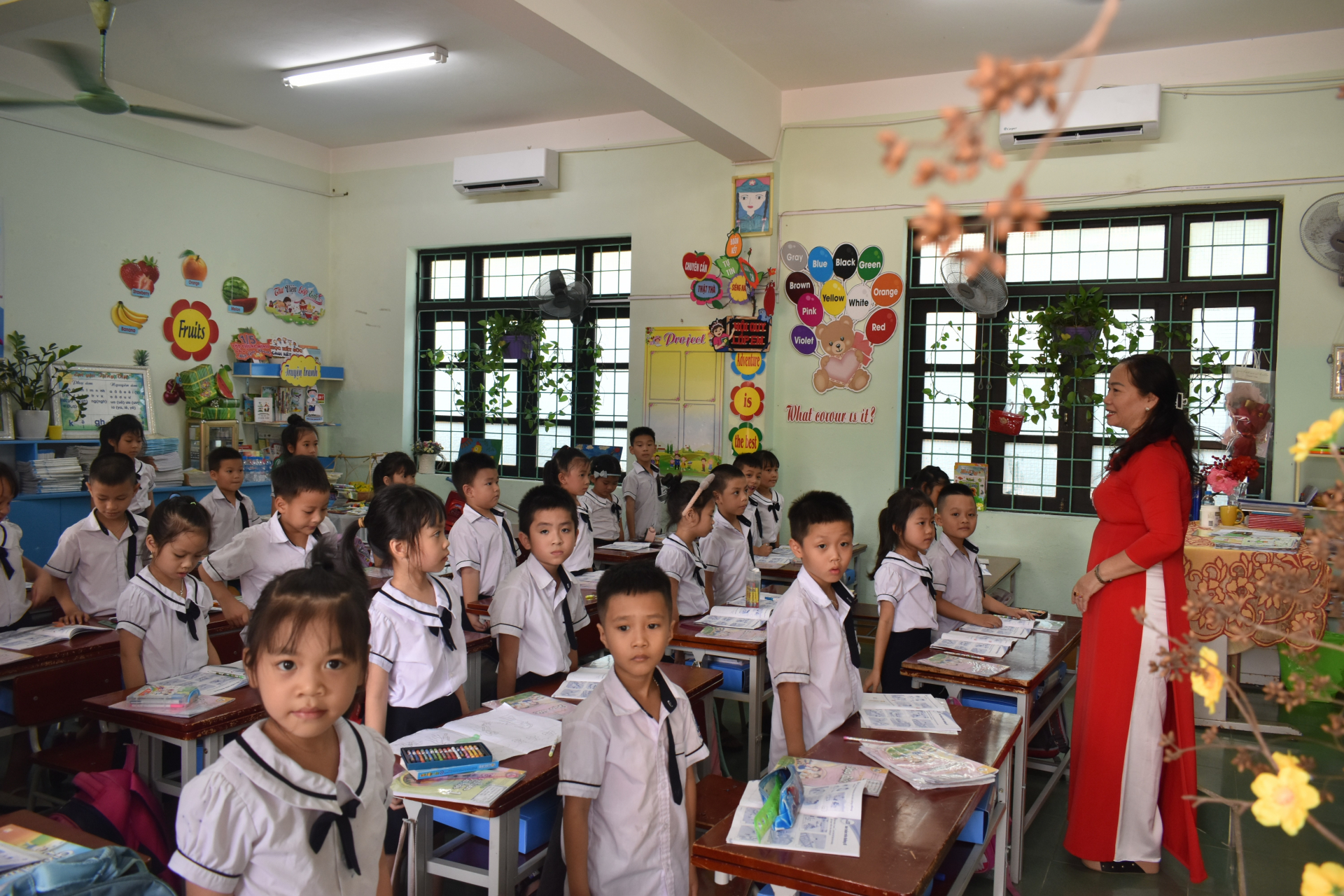 Những giờ học sáng tạo mang lại hứng thú cho học sinh trong học tập.