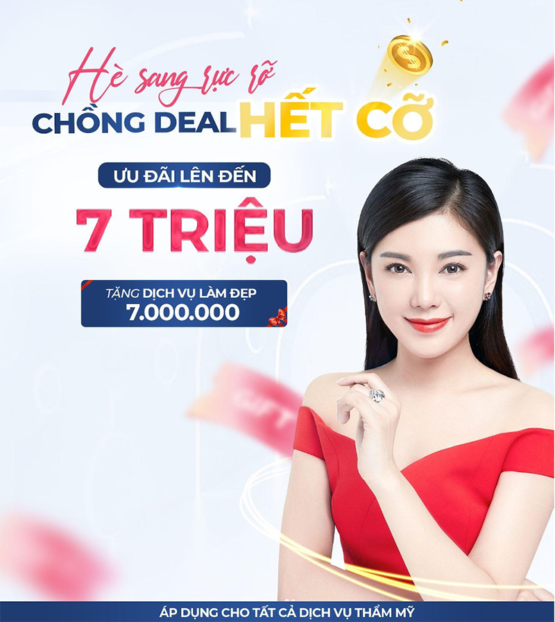 Chương trình khuyến mãi tháng 7 trợ giá đến 7 triệu đồng khi trải nghiệm dịch vụ thẩm mỹ tại Seoul Center