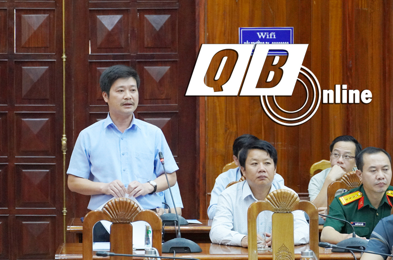 Lãnh đạo Sở Xây dựng phát biểu về công tác xây dựng quy hoạch.