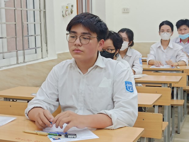 Các trường không được yêu cầu thí sinh nhập học trước ngày 22/8. (Ảnh: Phạm Mai/Vietnam+)