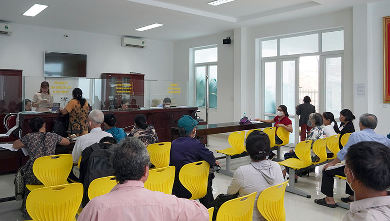 Công dân đăng ký tham gia các phiên tiếp công dân của lãnh đạo tỉnh