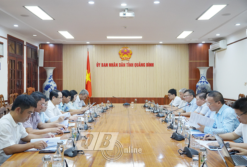 Các đại biểu dự buổi làm việc.