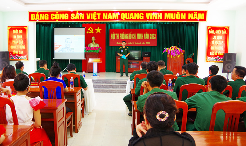 Toàn cảnh hội thi.