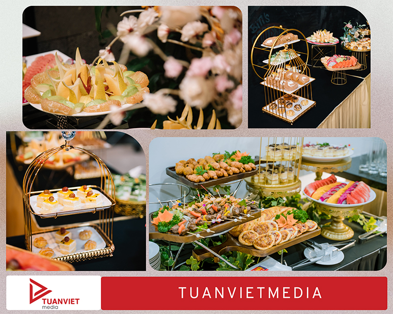 Tuấn Việt Media cung cấp dịch vụ tiệc.