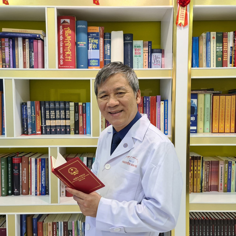 GS.TS. Nguyễn Anh Trí, người luôn nặng lòng với quê hương Quảng Bình.
