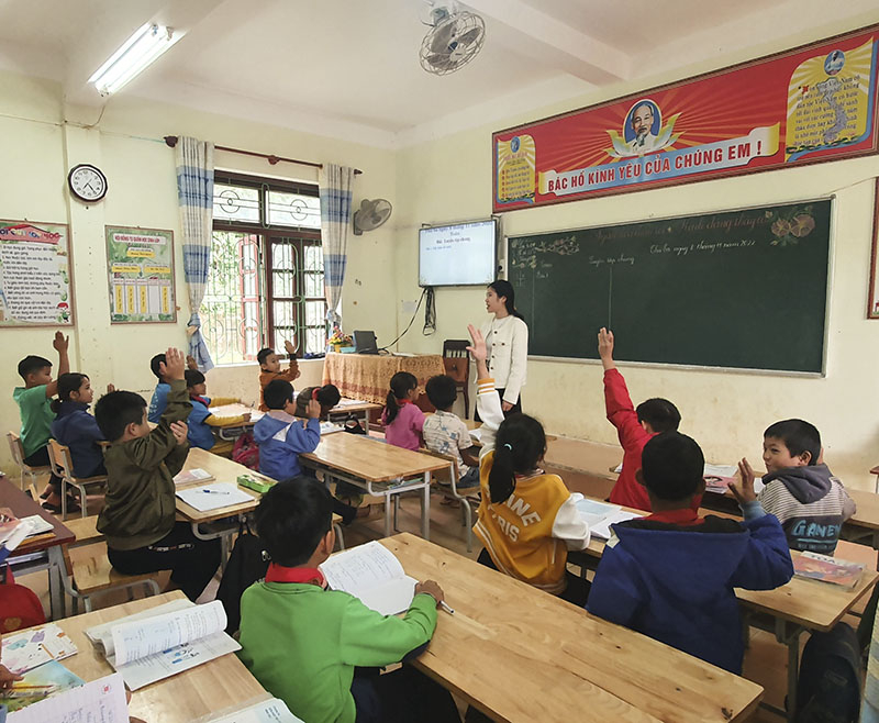 Các trường học luôn chú trọng đến việc đổi mới, sáng tạo trong dạy học, tạo hứng thú cho học sinh trong học tập