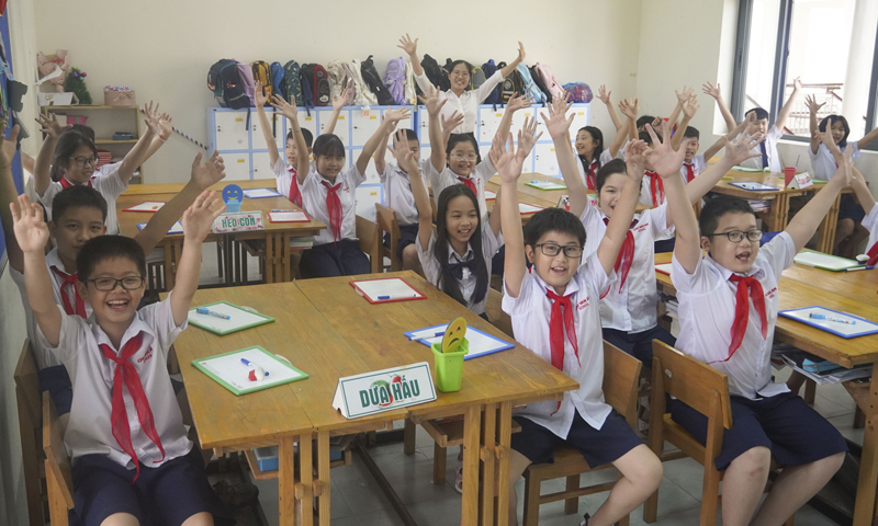 Các trường học đã tập trung đổi mới để “Mỗi ngày đến trường là một niềm vui” của học sinh.