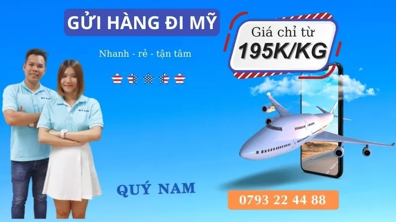 Quý Nam nhận gửi đa dạng các mặt hàng đi Mỹ từ Quận 12 