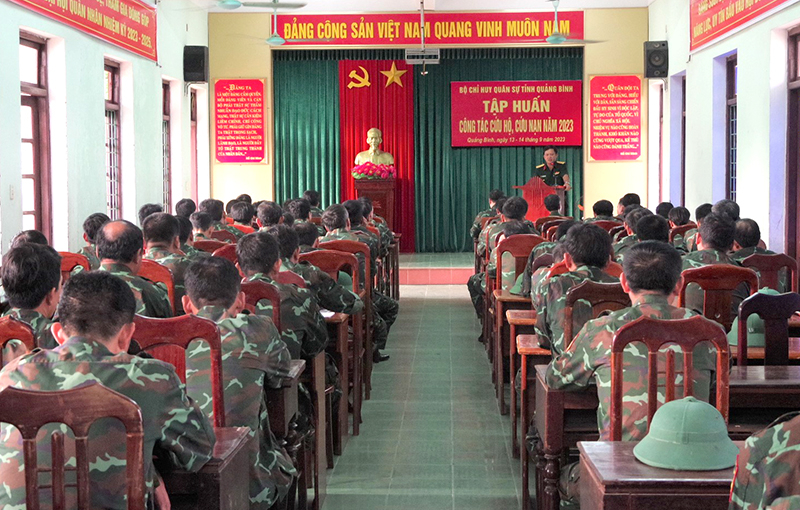 Khai mạc lớp tập huấn.