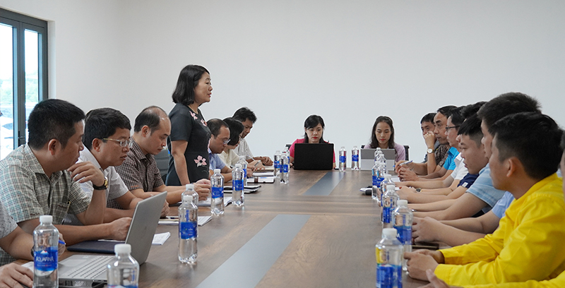 Toàn cảnh buổi giám sát.