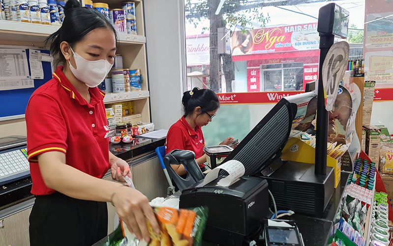 Nhiều doanh nghiệp, hộ kinh doanh đã áp dụng hóa đơn điện tử khởi tạo từ máy tính tiền. 
