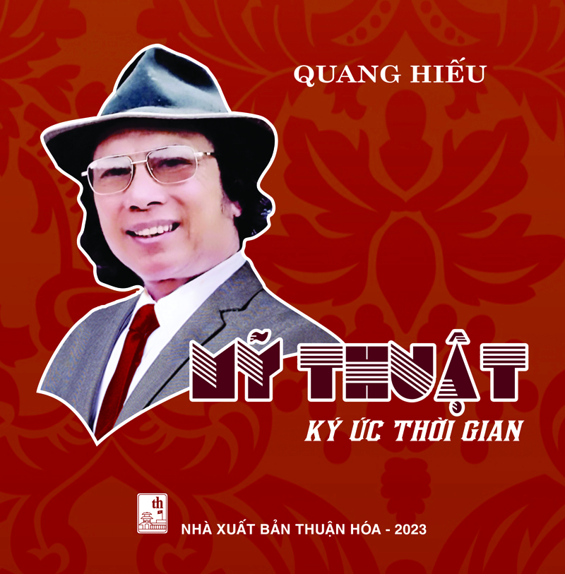 Bìa tuyển tập “Mỹ thuật-Ký ức thời gian”.