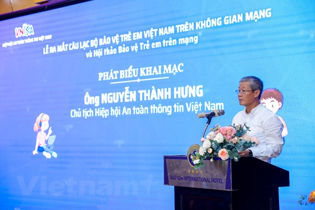 Ông Nguyễn Thành Hưng - Chủ tịch VNISA. (Ảnh: Minh Sơn/Vietnam+)