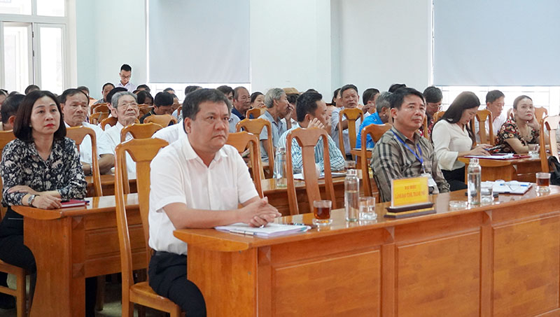 Đại biểu dự hội nghị