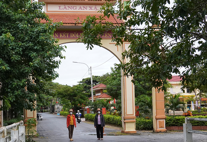 Làng An Xá đổi mới hôm nay.