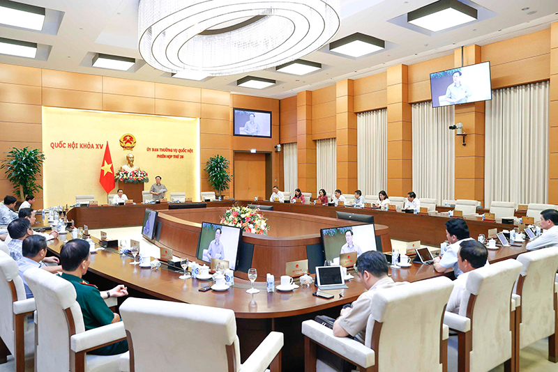  Ủy ban Thường vụ Quốc hội bế mạc phiên họp thứ 26