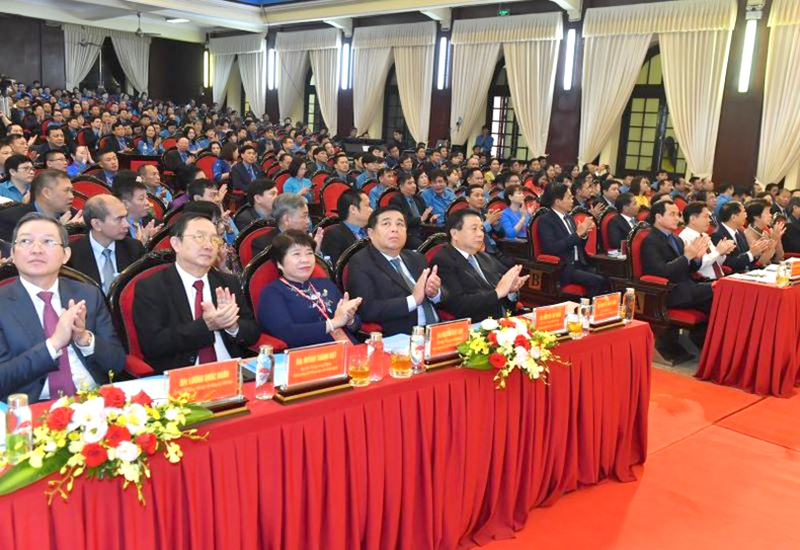  Các đại biểu tham dự đại hội.