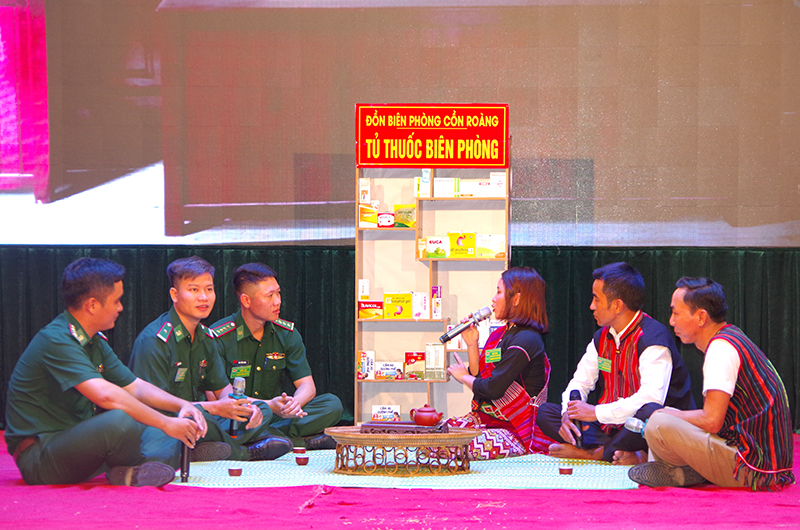 Một tiểu phẩm tại hội thi.