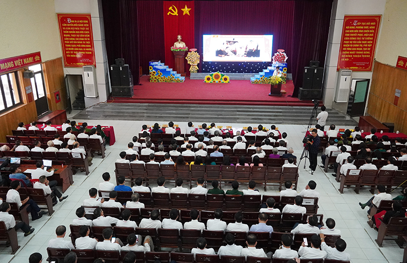 Toàn cảnh buổi lễ kỷ niệm.