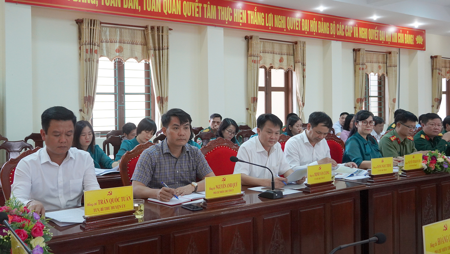 Đại biểu dự hội nghị.