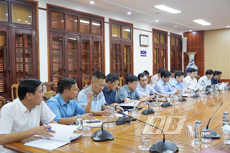 Các đại biểu dự cuộc họp.