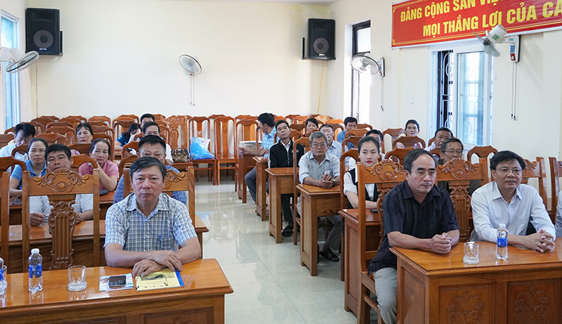Các đại biểu tham dự lớp tập huấn.