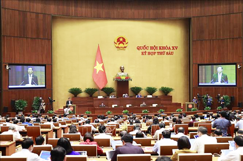 Quang cảnh phiên họp. Ảnh: Doãn Tấn - TTXVN