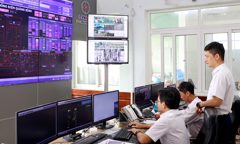 Giải pháp “Phần mềm hỗ trợ tính toán chỉnh định và phối hợp bảo vệrơ-le lưới điện phân phối” của Công ty Điện lực Quảng Bình có tính ứng dụng cao.