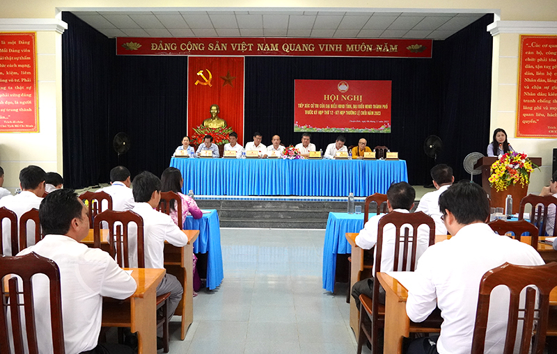 Quang cảnh buổi TXCT.
