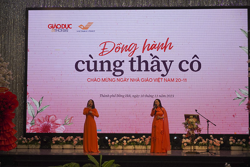 Một tiết mục văn nghệ tại chương trình
