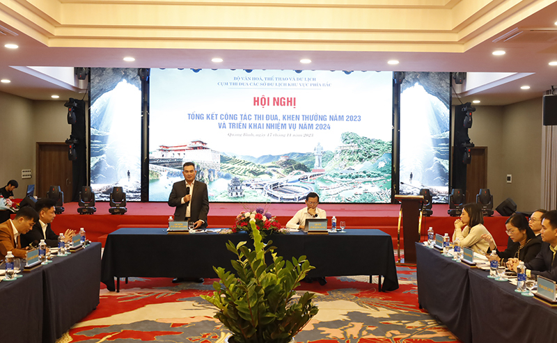 Đại diện các Sở Du lịch tham dự hội nghị tổng kết công tác thi đua, khen thưởng năm 2023.