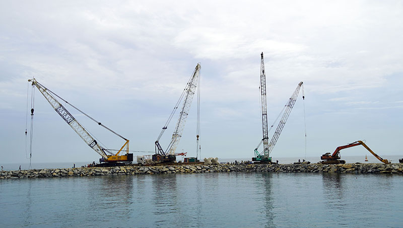 Các hạng mục thuộc Dự án Nhiệt điện Quảng Trạch I đang được đẩy nhanh tiến độ