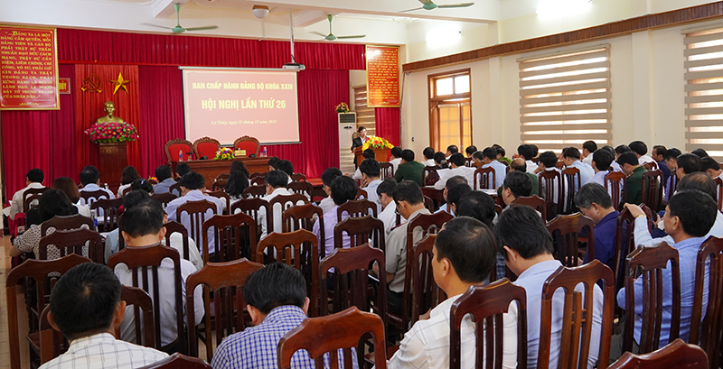 Quang cảnh hội nghị.