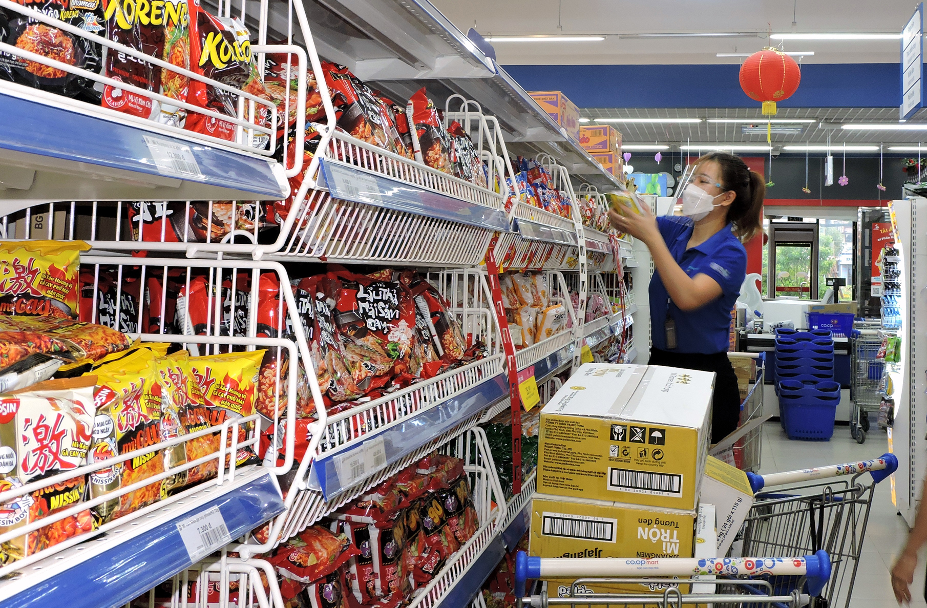 Thuế Giá trị Gia tăng giảm còn 8% từ 1/1/2024. (Ảnh: Mỹ Phương/TTXVN)