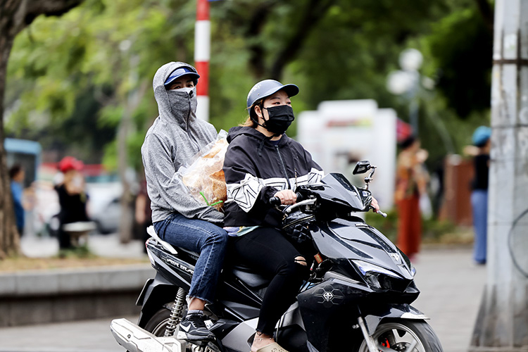 Bắc bộ trời rét.