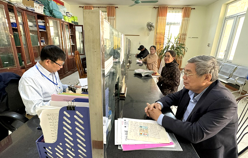Chất lượng cán bộ, đảng viên ngày càng được nâng cao nhờ thực hiện tốt công tác kiểm tra, giám sát.