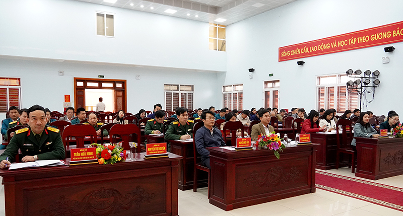 Các đại biểu dự hội nghị. 
