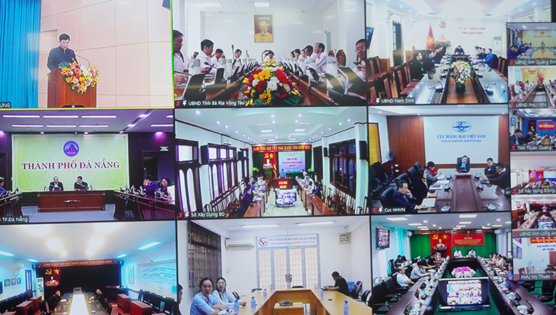 Hội nghị có sự tham gia của nhiều điểm cầu trên cả nước.