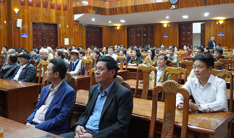 Các đại biểu tham dự tại buổi gặp mặt.