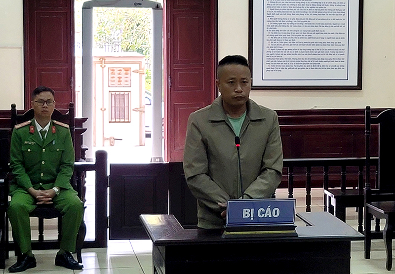 Bị cáo Lê Anh Dũng