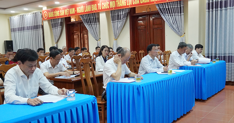 Các đại biểu dự hội nghị.